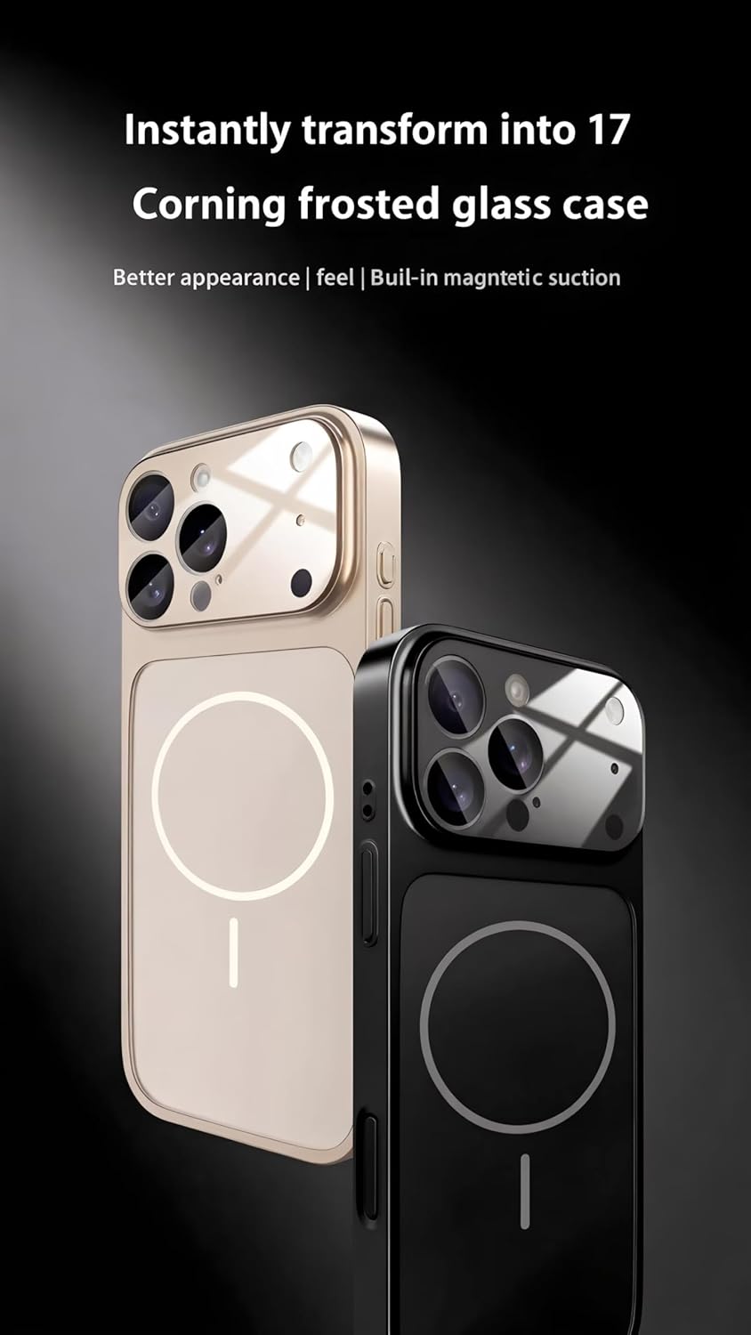 Magnetic Case for iPhone 17 Air — Camera Glass Protection