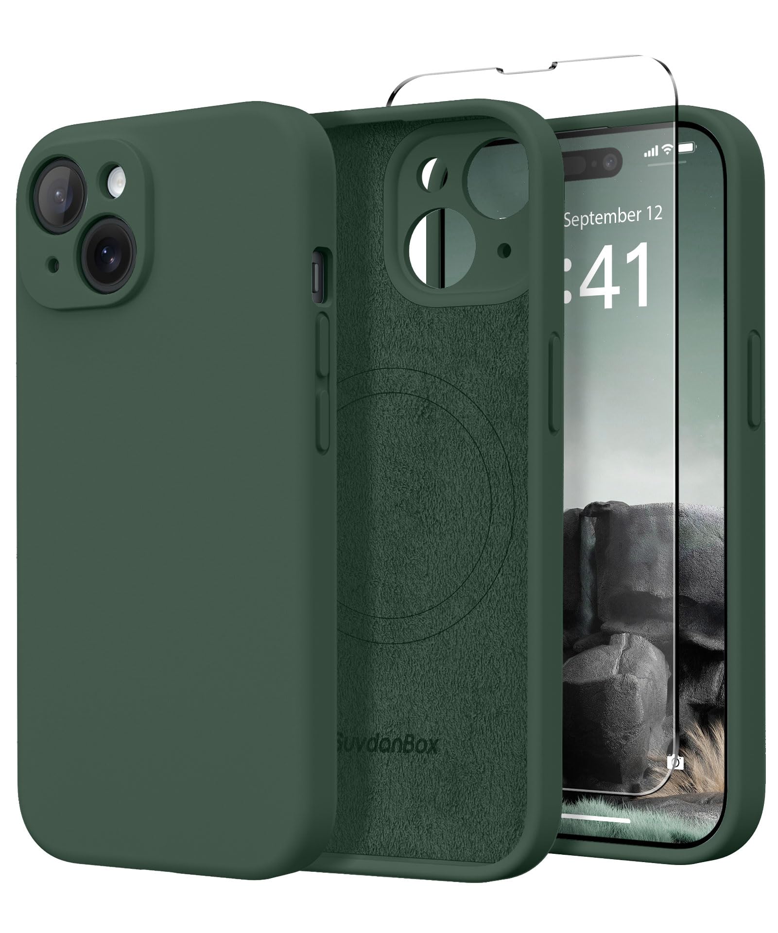 Magnetic Case for iPhone 17 Pro Max — Full Protection, Green