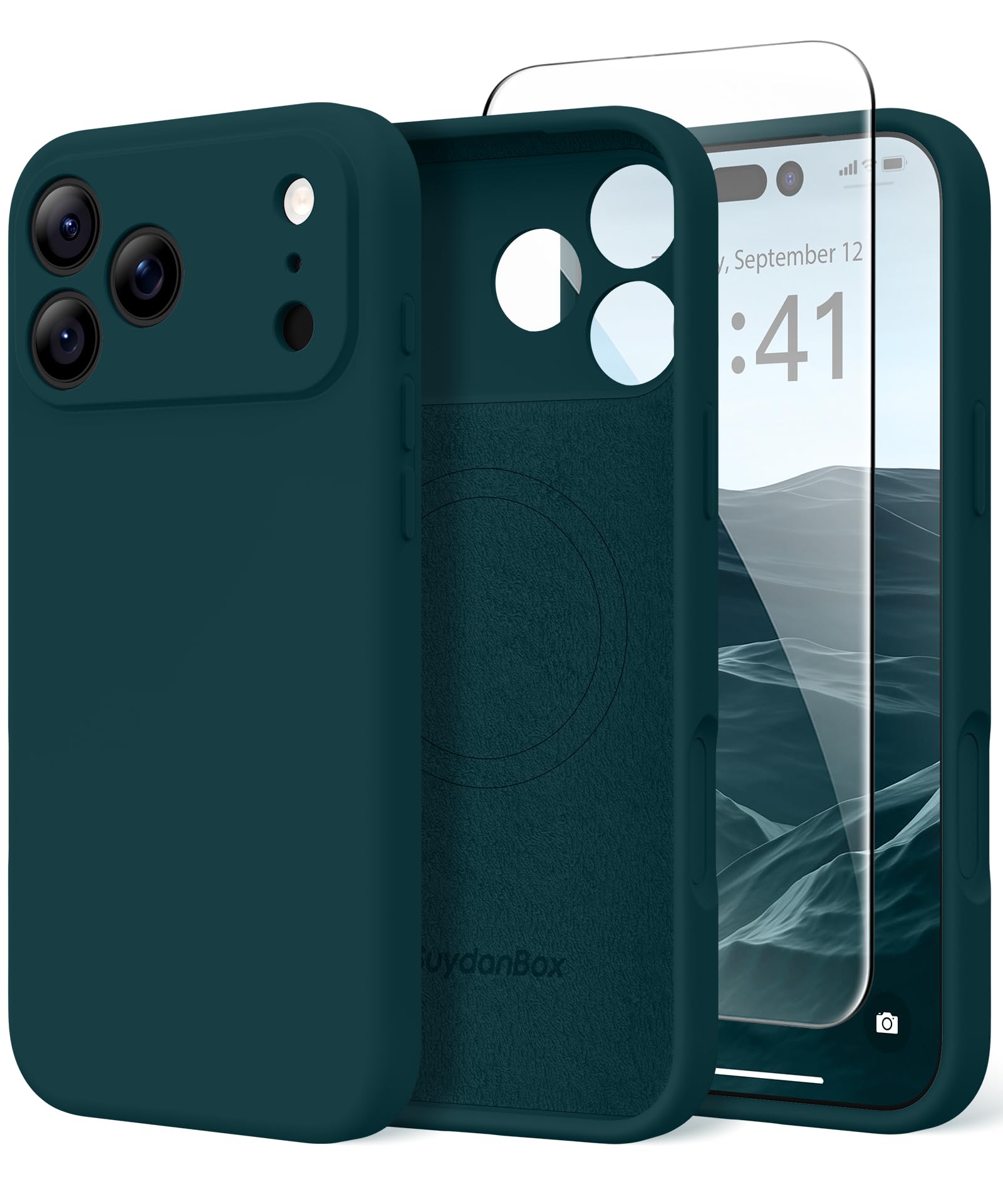Magnetic Case for iPhone 17 Pro Max — Full Protection, Green