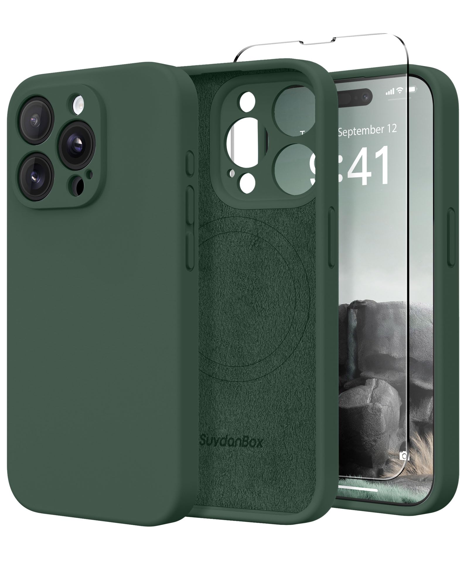 Magnetic Case for iPhone 17 Pro Max — Full Protection, Green