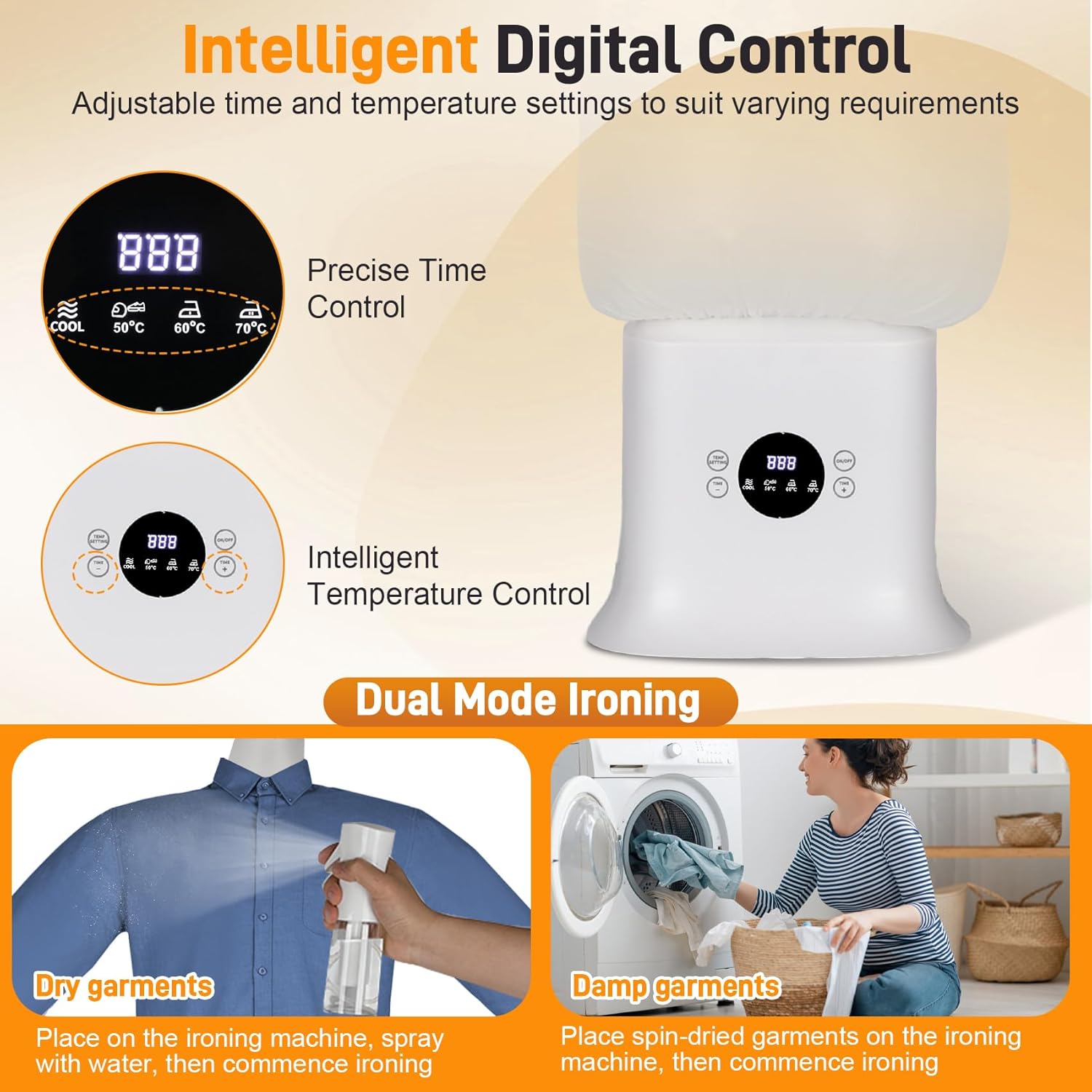 Hands-Free Garment Wrinkle Remover