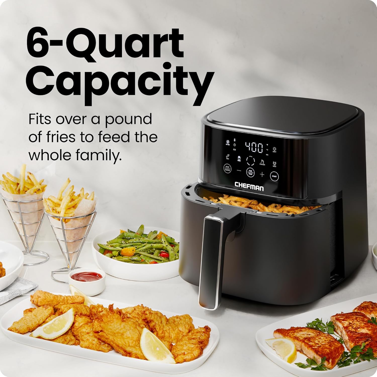 Compact Air Fryer — 6 Quart
