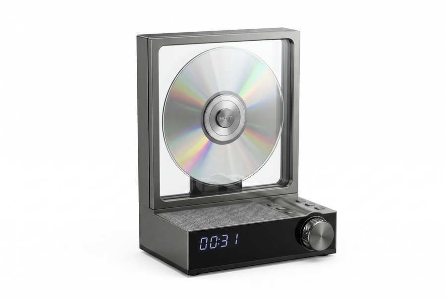 Vertical Retro CD Player — 2 Pack