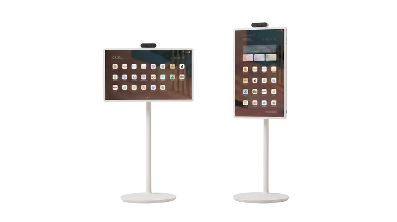 Smart Portable Screen with Wheels — 2 Pack