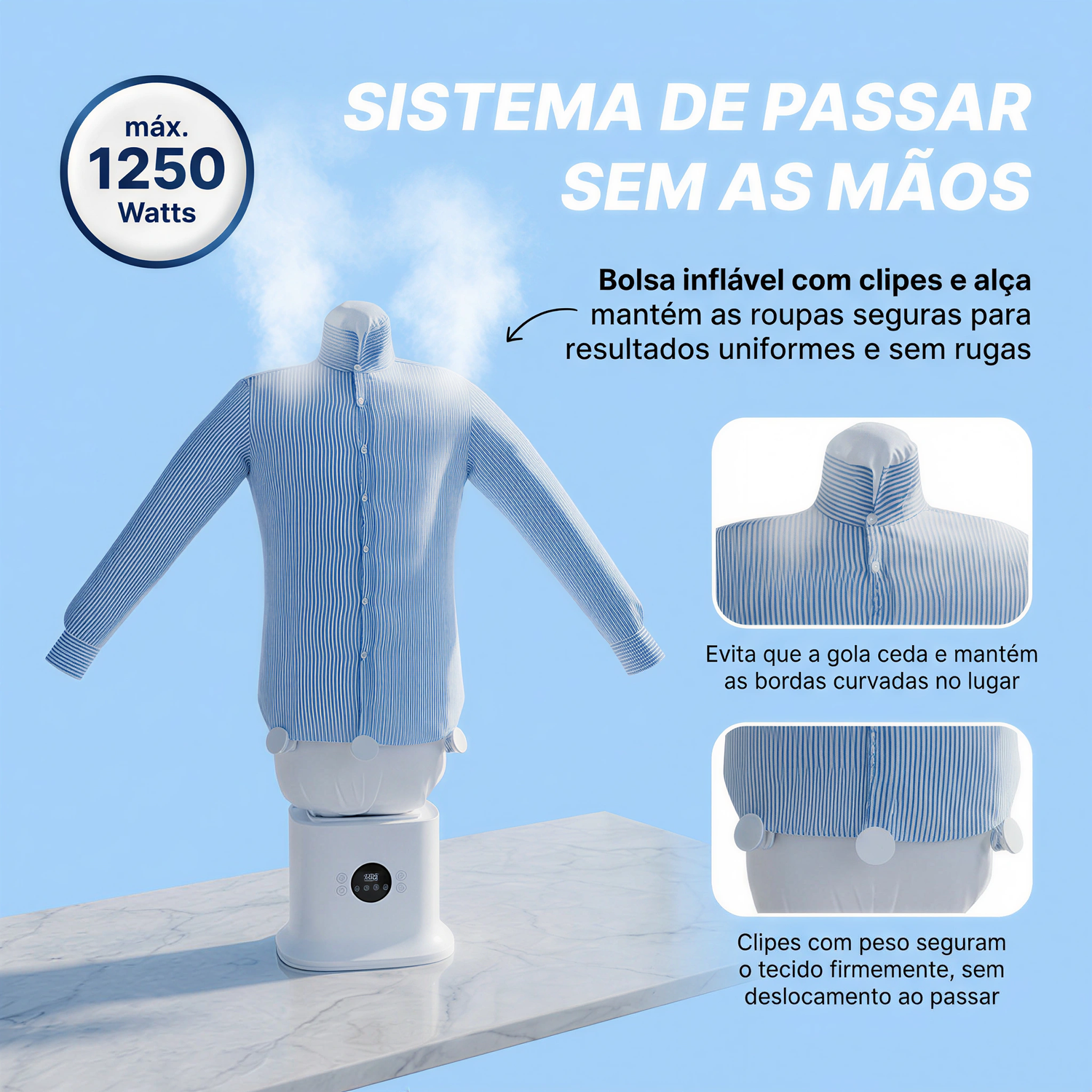 Automatic Ironing Machine — 1250W