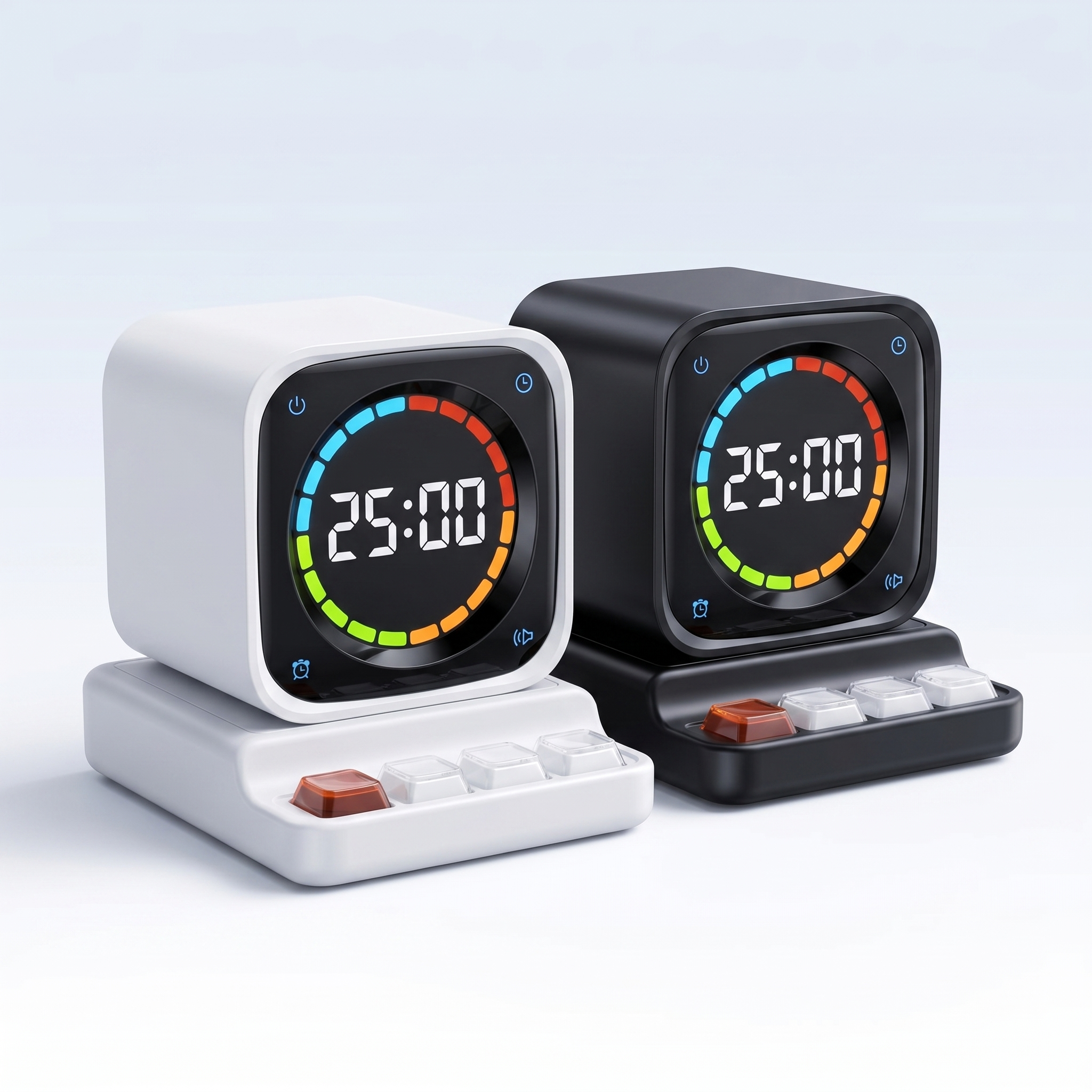 Focus Cube Pomodoro Timer — 2 Pack